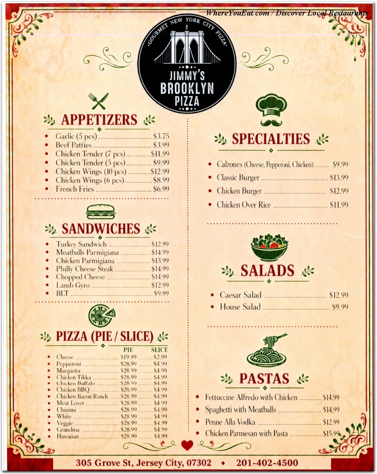 menu 0